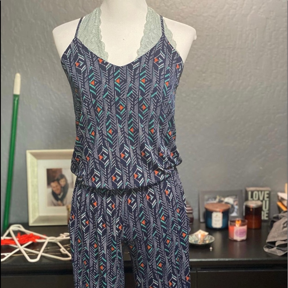 Multicolored Veronica M Cami Jumpsuit